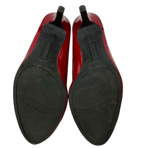 Women’s Comfort Plus by Predictions Red Heel Patten Leather Round Toe Sz 8.5W - Picture 9 of 11